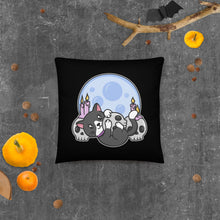 Load image into Gallery viewer, Raven Skulls Pillow