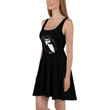 Load image into Gallery viewer, Noctua Strange and Unusu-Owl Skater Dress