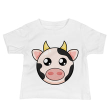 Load image into Gallery viewer, Travel Animals Baby Tee Cow