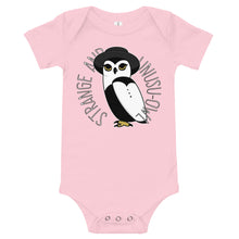 Load image into Gallery viewer, Noctua Strange and Unusu-Owl Baby Onesie