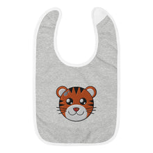 Load image into Gallery viewer, Happy Animals Embroidered Baby Bib