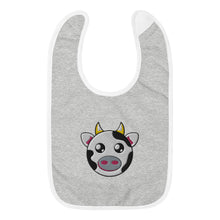 Load image into Gallery viewer, Happy Animals Embroidered Baby Bib