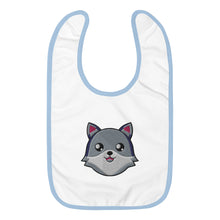 Load image into Gallery viewer, Happy Animals Embroidered Baby Bib