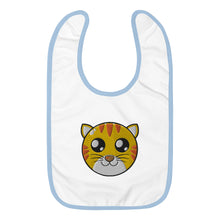 Load image into Gallery viewer, Happy Animals Embroidered Baby Bib