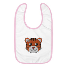 Load image into Gallery viewer, Happy Animals Embroidered Baby Bib
