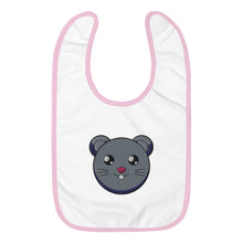 Load image into Gallery viewer, Happy Animals Embroidered Baby Bib