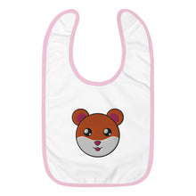 Load image into Gallery viewer, Happy Animals Embroidered Baby Bib