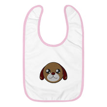 Load image into Gallery viewer, Happy Animals Embroidered Baby Bib