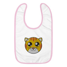 Load image into Gallery viewer, Happy Animals Embroidered Baby Bib