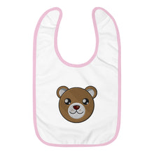 Load image into Gallery viewer, Happy Animals Embroidered Baby Bib