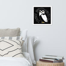 Load image into Gallery viewer, Noctua Strange and Unusu-Owl Framed Poster