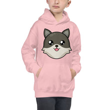 Load image into Gallery viewer, Happy Animals Kids Hoodie Pink
