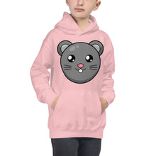 Load image into Gallery viewer, Happy Animals Kids Hoodie Pink