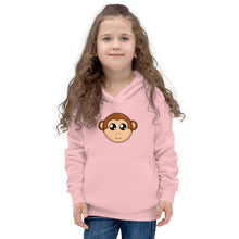 Load image into Gallery viewer, Happy Animals Kids Hoodie Pink