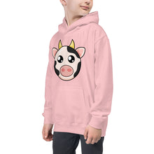 Load image into Gallery viewer, Travel Animals Kids Hoodie Cow