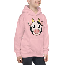 Load image into Gallery viewer, Travel Animals Kids Hoodie Cow