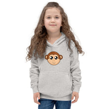 Load image into Gallery viewer, Happy Animals Kids Hoodie Grey