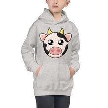 Load image into Gallery viewer, Travel Animals Kids Hoodie Cow