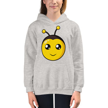 Load image into Gallery viewer, Happy Animals Kids Hoodie Grey