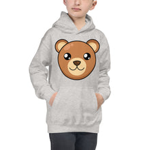 Load image into Gallery viewer, Happy Animals Kids Hoodie Grey