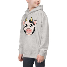 Load image into Gallery viewer, Travel Animals Kids Hoodie Cow