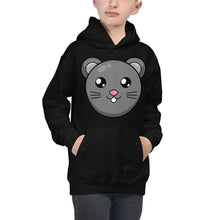 Load image into Gallery viewer, Happy Animals Kids Hoodie Black