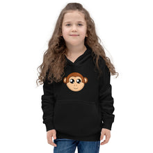 Load image into Gallery viewer, Happy Animals Kids Hoodie Black