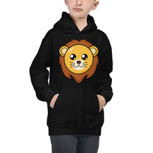 Load image into Gallery viewer, Happy Animals Kids Hoodie Black