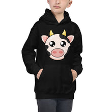 Load image into Gallery viewer, Travel Animals Kids Hoodie Cow