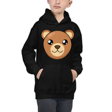 Load image into Gallery viewer, Happy Animals Kids Hoodie Black