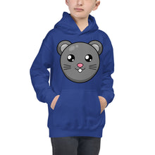 Load image into Gallery viewer, Happy Animals Kids Hoodie Blue