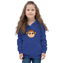 Load image into Gallery viewer, Happy Animals Kids Hoodie Blue