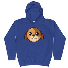 Load image into Gallery viewer, Happy Animals Kids Hoodie Blue