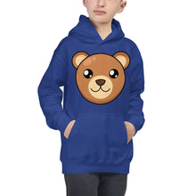 Load image into Gallery viewer, Happy Animals Kids Hoodie Blue