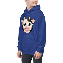 Load image into Gallery viewer, Travel Animals Kids Hoodie Cow