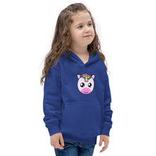 Load image into Gallery viewer, Happy Animals Kids Hoodie Blue