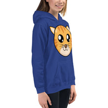 Load image into Gallery viewer, Happy Animals Kids Hoodie Blue