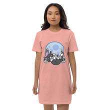 Load image into Gallery viewer, Raven Skulls T-shirt Dress