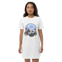 Load image into Gallery viewer, Raven Skulls T-shirt Dress