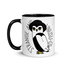 Load image into Gallery viewer, Noctua Strange and Unusu-Owl Mug w/ Color Inside