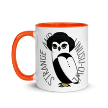 Load image into Gallery viewer, Noctua Strange and Unusu-Owl Mug w/ Color Inside