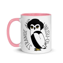 Load image into Gallery viewer, Noctua Strange and Unusu-Owl Mug w/ Color Inside