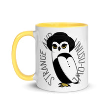 Load image into Gallery viewer, Noctua Strange and Unusu-Owl Mug w/ Color Inside