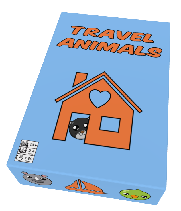 Travel Animals Board Game