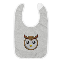 Load image into Gallery viewer, Happy Animals Embroidered Baby Bib
