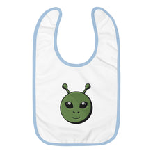 Load image into Gallery viewer, Happy Animals Embroidered Baby Bib
