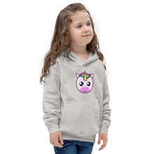 Load image into Gallery viewer, Happy Animals Kids Hoodie Grey
