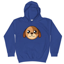 Load image into Gallery viewer, Happy Animals Kids Hoodie Blue
